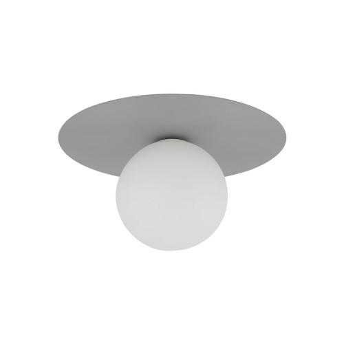 Kinkiet nowoczesny skandynawski klosz szklany kula beżowy biały TK Lighting Pixi 10231 1x8W G9