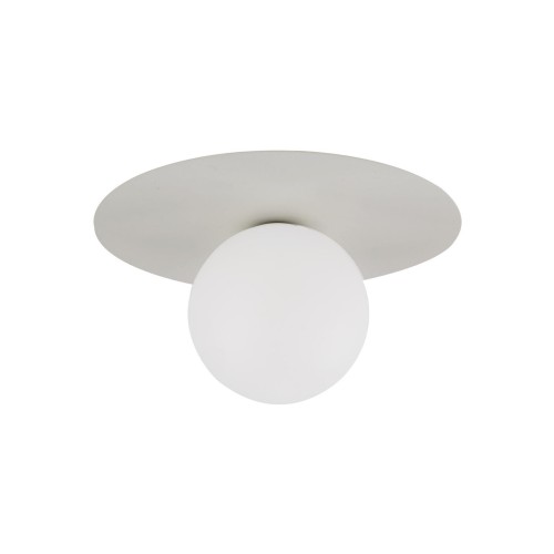 Kinkiet nowoczesny skandynawski klosz szklany kula niebieski biały TK Lighting Pixi 10230 1x8W G9