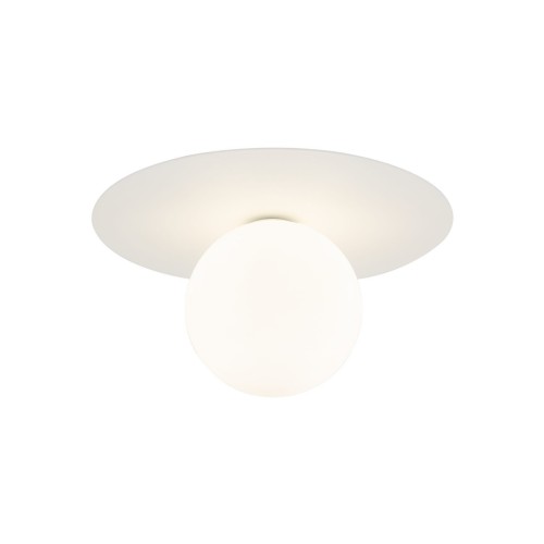 Kinkiet nowoczesny skandynawski klosz szklany kula biały TK Lighting Pixi 10227 1x8W G9
