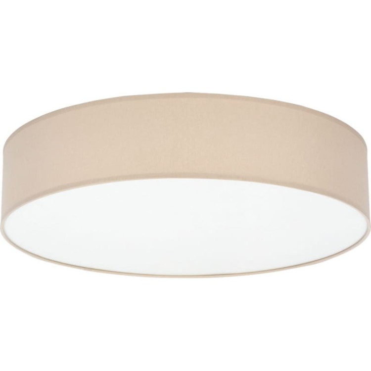 TK Lighting Rondo 4433 okrągły plafon lampa sufitowa 4x60W E27 beżowy biały