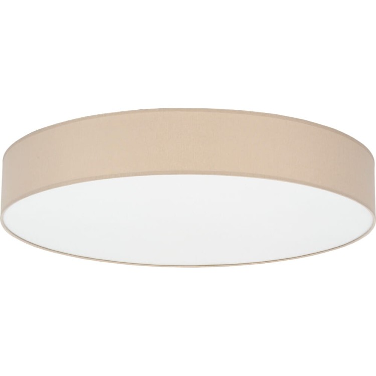 TK Lighting Rondo 4436 plafon okrągły lampa sufitowa 6x60W E27 beżowy biały