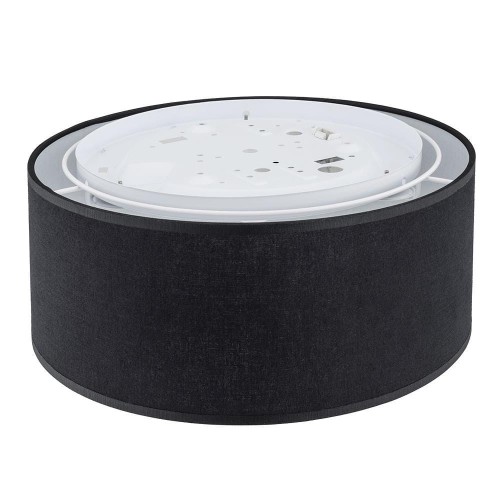TK Lighting Rondo 3335 plafon lampa sufitowa 3x15W E27 czarny biały