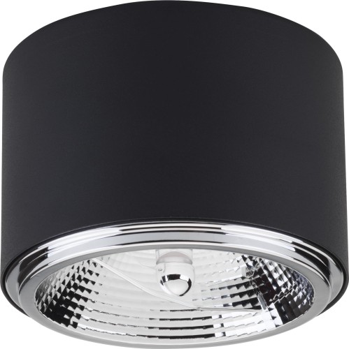 Plafon lampa sufitowa spot tuba TK Lighting Moris 3366 1x50W GU10 czarny