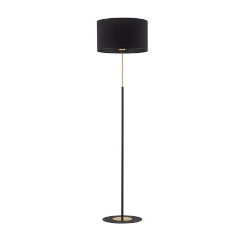 Lampka nowoczesna boho skandynawska ażurowa klosz metalowy czarna dąb TK Lighting Nicol 5124 1x15W E27