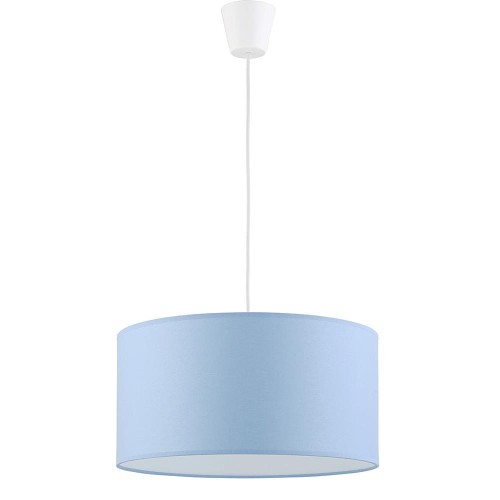 Plafon lampa wisząca koło TK Lighting Rondo 3232 1x15W E27 niebieski biały