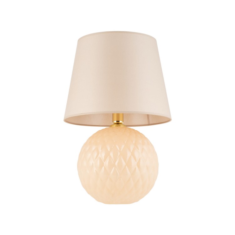 Tk Lighting Santana 5591 lampa stołowa lampka 1x15W E27 beżowa