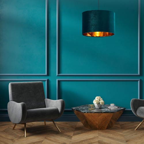 TK Lighting Tercino 6169 lampa wisząca 1x60W E27 zielona