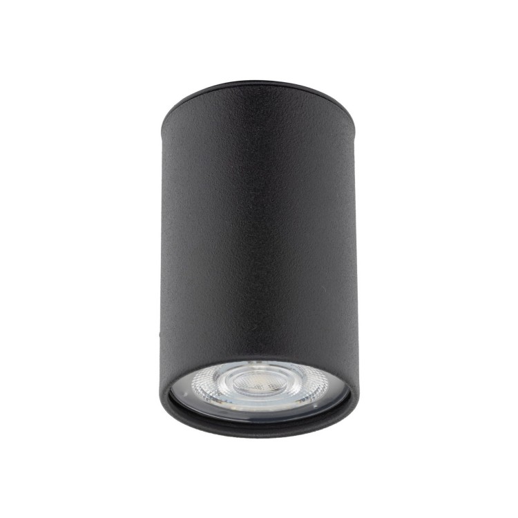Spot nowoczesny elegancki metalowy tuba czarny TK Lighting Top 5764 1x10W GU10