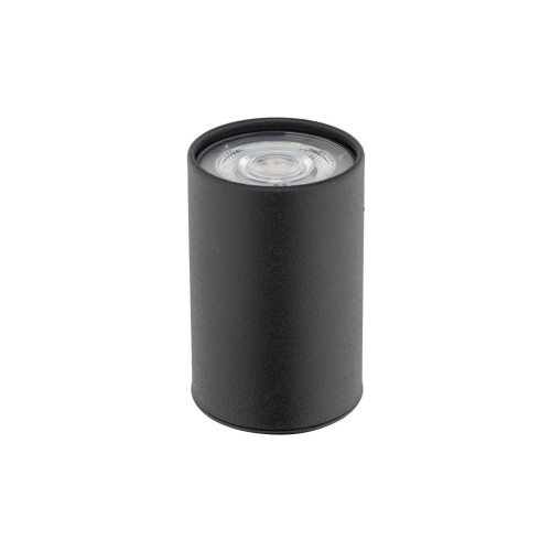 Spot nowoczesny elegancki metalowy tuba czarny TK Lighting Top 5764 1x10W GU10