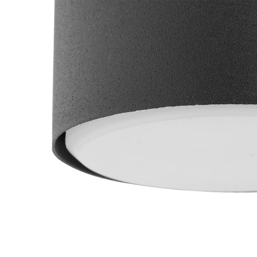 Lampa sufitowa nowoczesny elegancki metalowe tuba czarny TK Lighting Top 6241 1x10W GX53