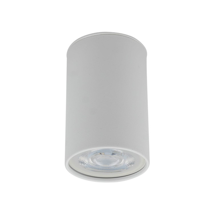Spot nowoczesny elegancki metalowy tuba biały TK Lighting Top 5766 1x10W GU10