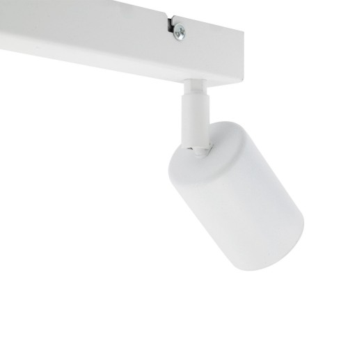 Plafon nowoczesny elegancki reflektory metalowe tuba biały TK Lighting Top 6198 2x10W GU10