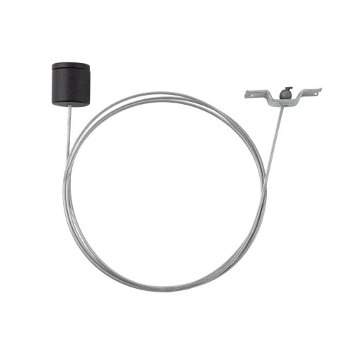 Zawiesie podwieszające do systemu szynowego 3-fazowego Tracer czarne chrom TK Lighting Tracer 5304