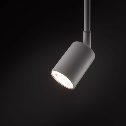 Reflektor do systemu szynowego 1-fazowego Tracer nowoczesny loft metalowy tuba biały TK Lighting Tracer 4888 1x10W GU10