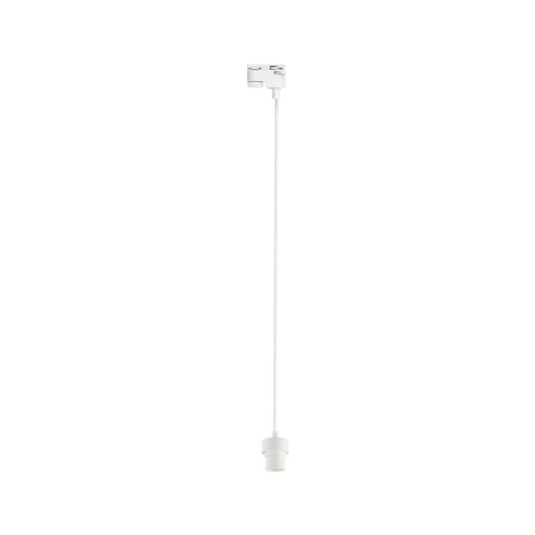 Lampa wisząca do systemu szynowego 1-fazowego Tracer biała TK Lighting Tracer 5758 1x15W E27
