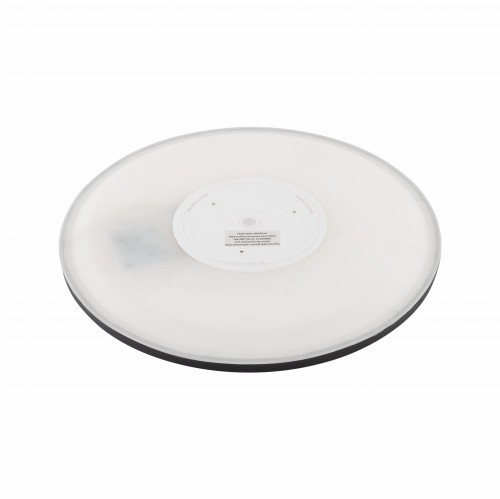 Plafon lampa sufitowa okrągła koło z przełącznikiem na obudowie TK Lighting Aqua 30cm 6901 1x24W LED 3000 4000 6500K czarny biały