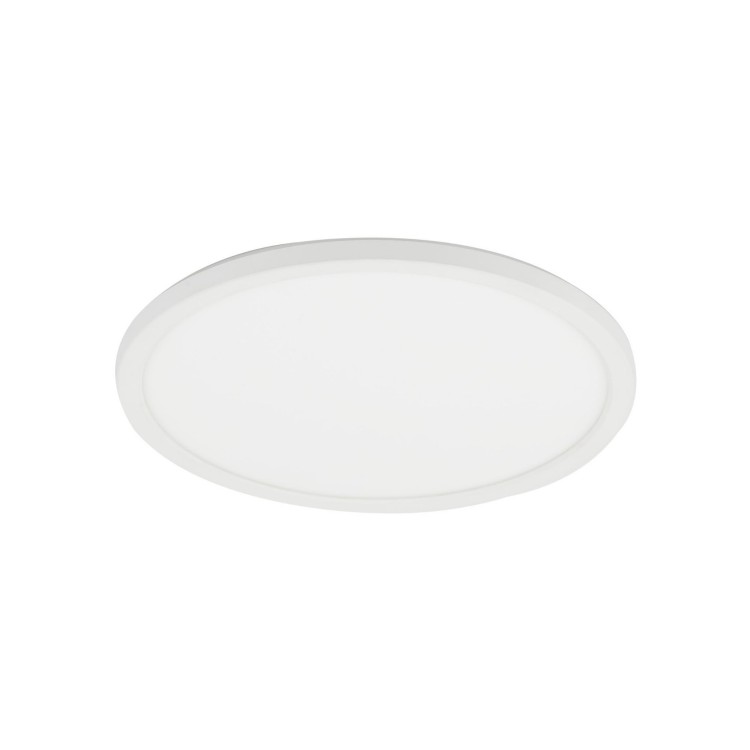 Plafon lampa sufitowa koło z przełącznikiem na obudowie TK Lighting Aqua White Small 6900 1x24W LED 3000 4000 6500K biały