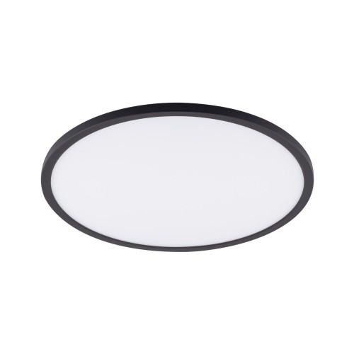Plafon lampa sufitowa koło z przełącznikiem na obudowie TK Lighting Aqua Black Medium 6903 1x36W LED 3000 4000 6500K czarny biały