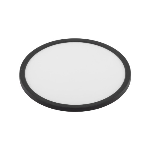 Plafon lampa sufitowa koło z przełącznikiem na obudowie TK Lighting Aqua Black Large 6905 1x45W LED 3000 4000 6500K czarny biały