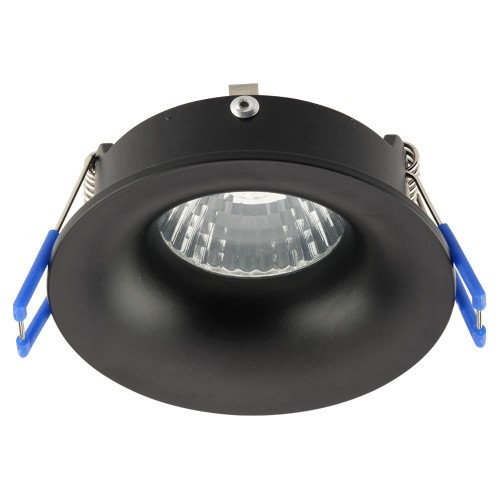 Oczko wpustowe okrągłe Eye downlight 3501 TK Lighting do łazienki metalowe czarne GU10 1X10W