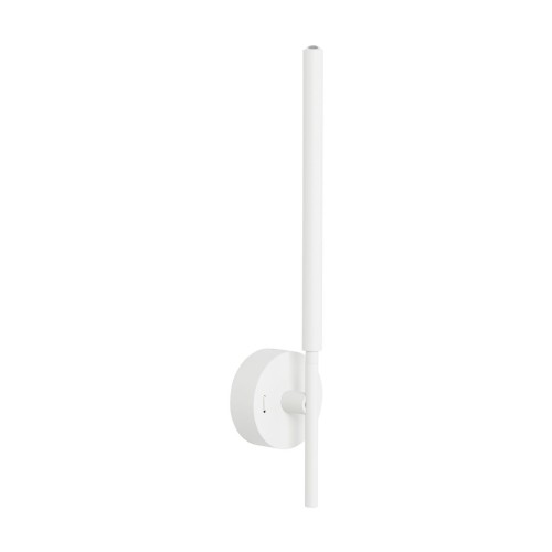 Kinkiet nowoczesny loft industrialny metalowy podłużny tuba rurka patyk biały TK Lighting Fokus 5396 2x4W LED 4000K 733 lm