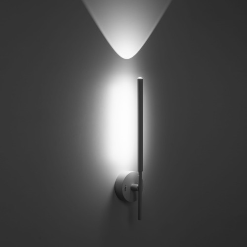 Kinkiet nowoczesny loft industrialny metalowy podłużny tuba rurka patyk biały TK Lighting Fokus 5396 2x4W LED 4000K 733 lm