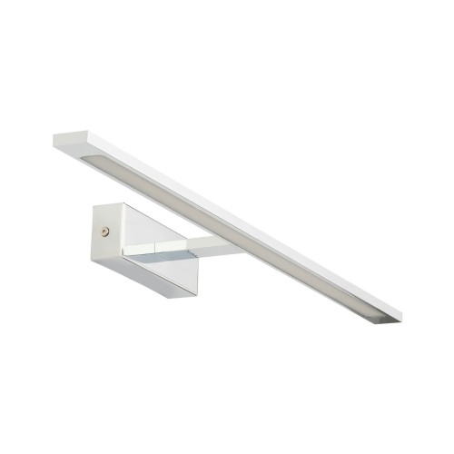 Kinkiet galeria nad lustro belka nowoczesny metalowy podłużny chrom TK Lighting Gallery 18003 1x20W LED 4000K