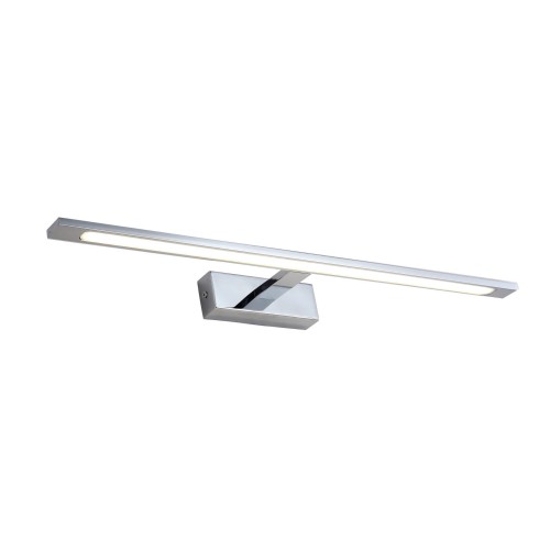Kinkiet galeria nad lustro belka nowoczesny metalowy podłużny chrom TK Lighting Gallery 18003 1x20W LED 4000K