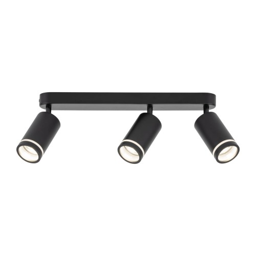 Plafon nowoczesny industrialny loft reflektory metalowe tuba czarny TK Lighting Jet 6914 3x10W GU10