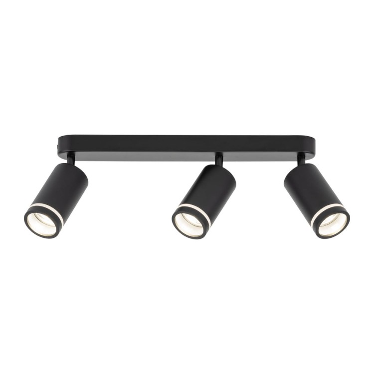 Plafon nowoczesny industrialny loft reflektory metalowe tuba czarny TK Lighting Jet 6914 3x10W GU10