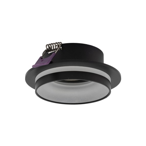 Oczko halogenowe podtynkowe koło czarne TK Lighting Jet 6920 1x10W GU10