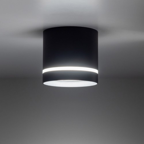 Spot nowoczesny industrialny loft metalowy tuba czarny TK Lighting Jet 4351 1x10W GX53