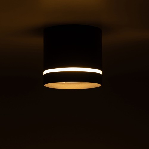 Spot nowoczesny industrialny loft metalowy tuba czarny TK Lighting Jet 4351 1x10W GX53