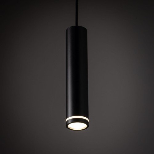 Lampa wisząca nowoczesna industrialna loft metalowa tuba rurka czarna TK Lighting Jet 4899 1x10W GU10