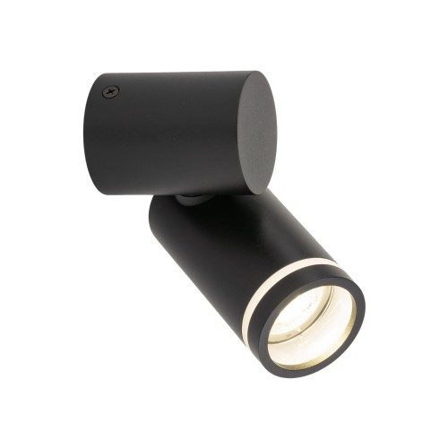 Kinkiet nowoczesny industrialny loft metalowy tuba czarny TK Lighting Jet 5349 1x10W GU10