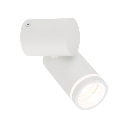 Kinkiet nowoczesny industrialny loft metalowy tuba biały TK Lighting Jet 5393 1x10W GU10
