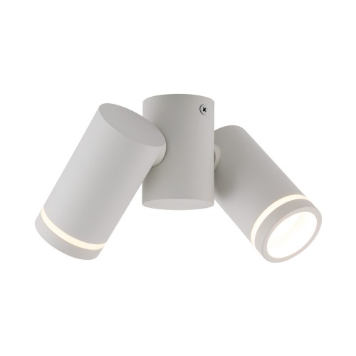 Spot nowoczesny industrialny loft reflektory metalowe tuba biały TK Lighting Jet 4352 2x10W GU10