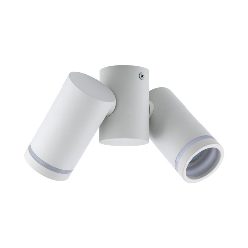 Spot nowoczesny industrialny loft reflektory metalowe tuba biały TK Lighting Jet 4352 2x10W GU10