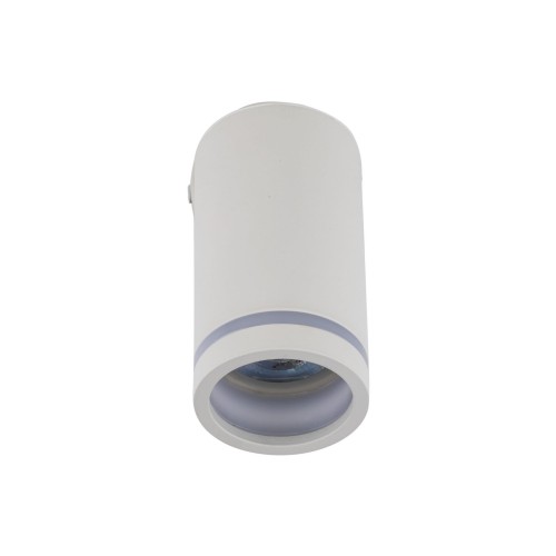 Reflektor nowoczesny industrialny loft metalowy tuba biały TK Lighting Jet 6911 1x10W GU10