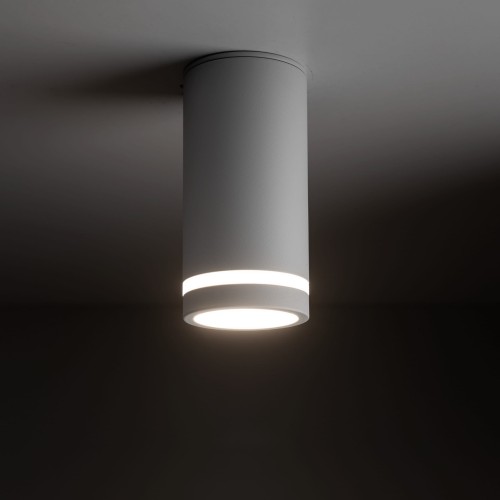 Spot nowoczesny industrialny loft metalowy tuba biały TK Lighting Jet 6919 1x10W GU10