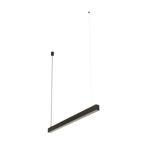 Lampa wisząca listwa belka prostokąt nowoczesna czarna TK Lighting Luxe 18080 1x40W LED 4000K