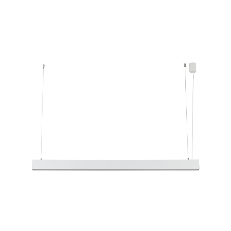 Lampa wisząca listwa belka prostokąt nowoczesna biała TK Lighting Luxe 18079 1x40W LED 4000K