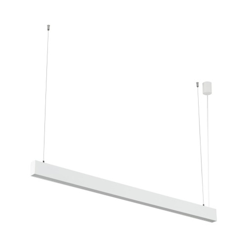 Lampa wisząca listwa belka prostokąt nowoczesna biała TK Lighting Luxe 18079 1x40W LED 4000K
