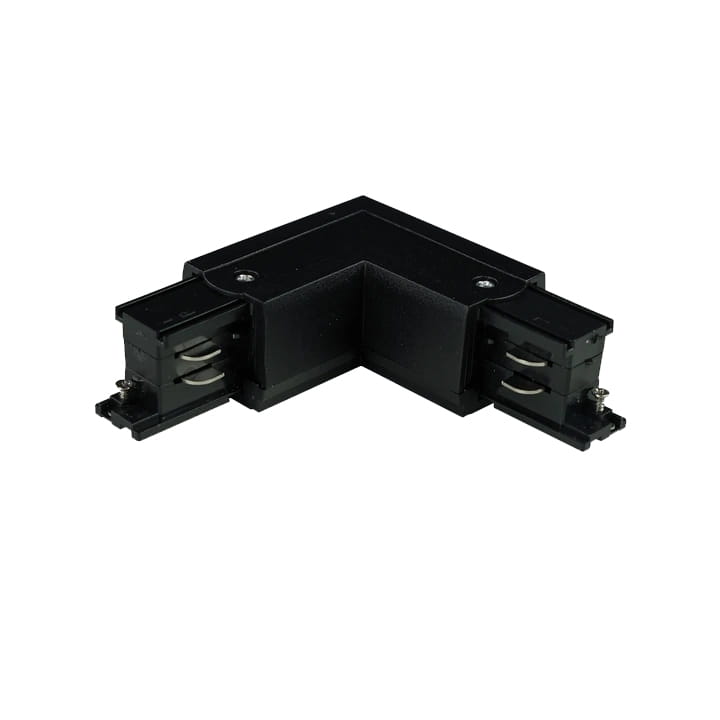Łącznik kątowy L do systemu szynowego TK Lighting 3607 3-faz czarny