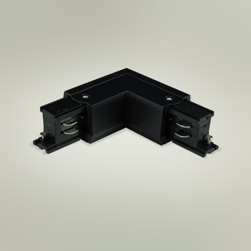 Łącznik kątowy L do systemu szynowego TK Lighting 3607 3-faz czarny