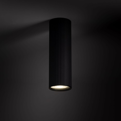 Spot nowoczesny industrialny loft metalowy tuba czarny TK Lighting Tune 10024 1x10W GU10