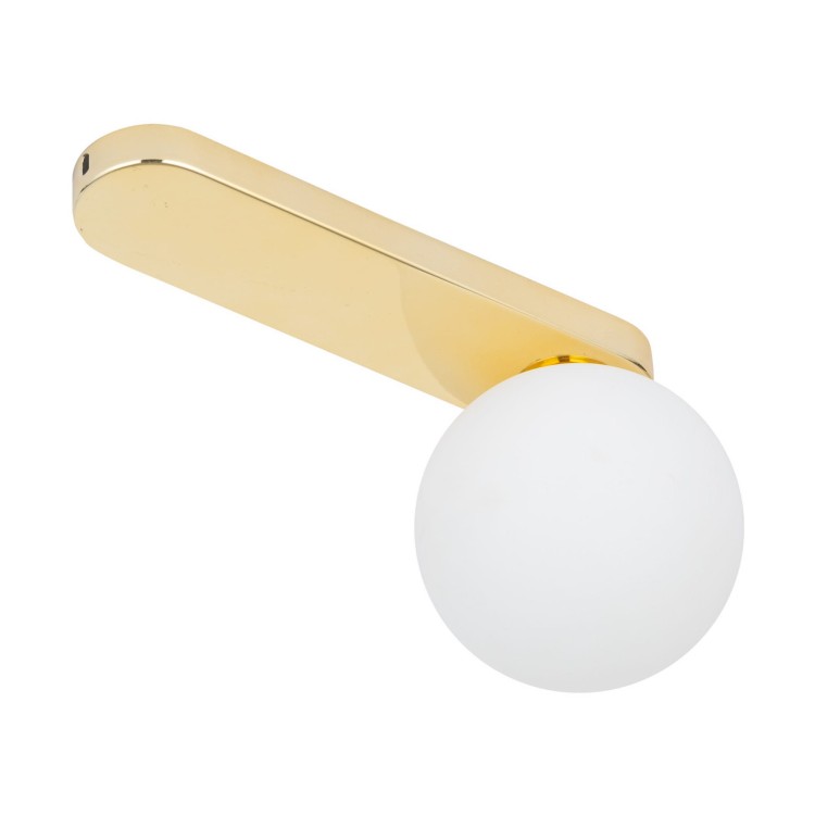 Tk Lighting Bianca 4698 plafon lampa sufitowa 1x8W G9 złoty biały