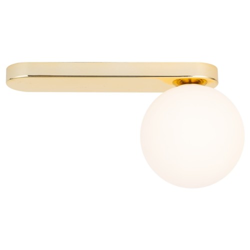 Tk Lighting Bianca 4698 plafon lampa sufitowa 1x8W G9 złoty biały