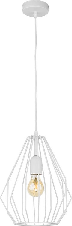 TK Lighting Brylant 2223 lampa wisząca 1x15W E27 biała