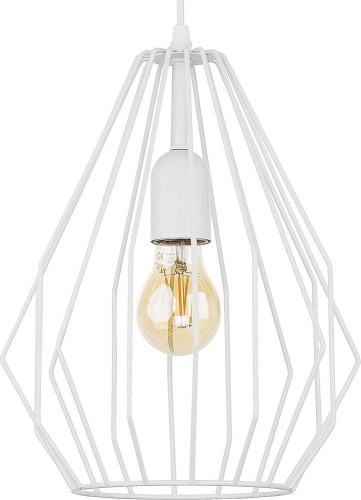 TK Lighting Brylant 2223 lampa wisząca 1x15W E27 biała